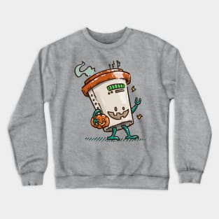 Pumpkin Spice Latte Bot Crewneck Sweatshirt